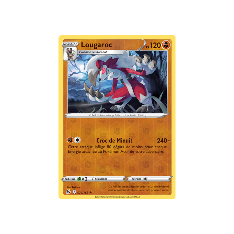 Lougaroc (Reverse Holo) CRZ - 074/159