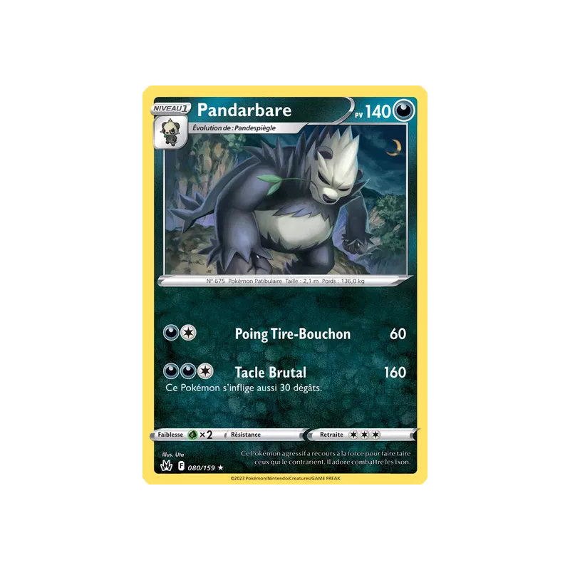 Pandarbare CRZ - 080/159