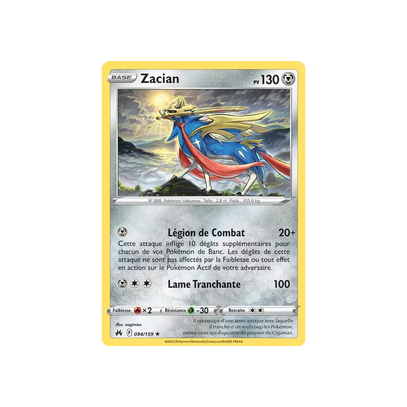 Zacian CRZ - 094/159