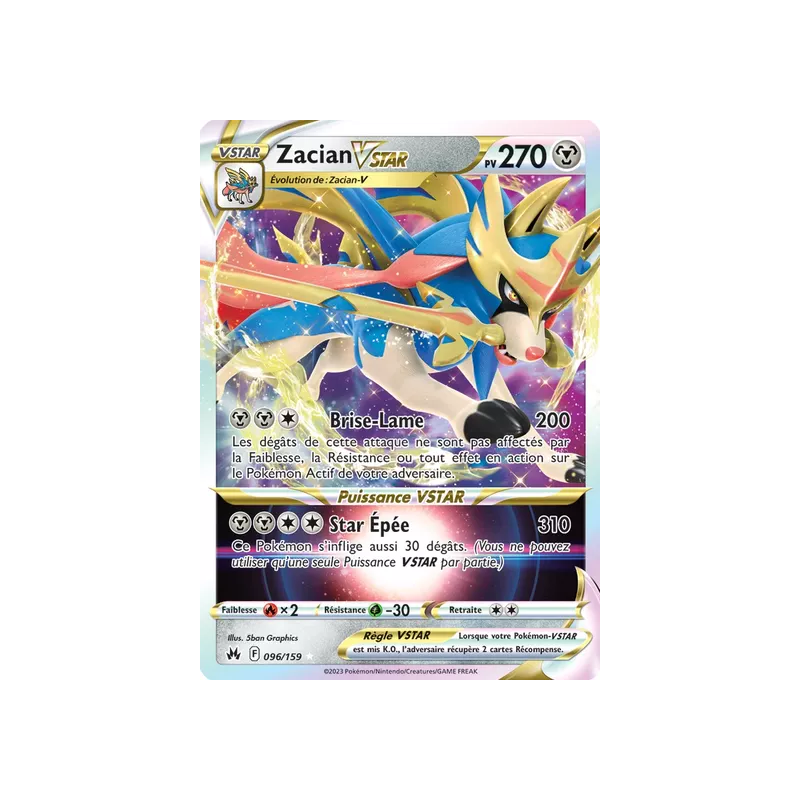 Zacian VSTAR CRZ - 096/159