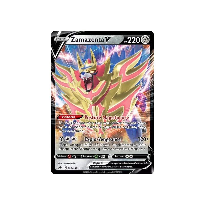 Zamazenta V CRZ - 098/159