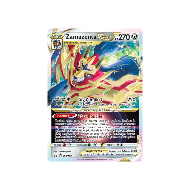 Zamazenta VSTAR CRZ - 099/159