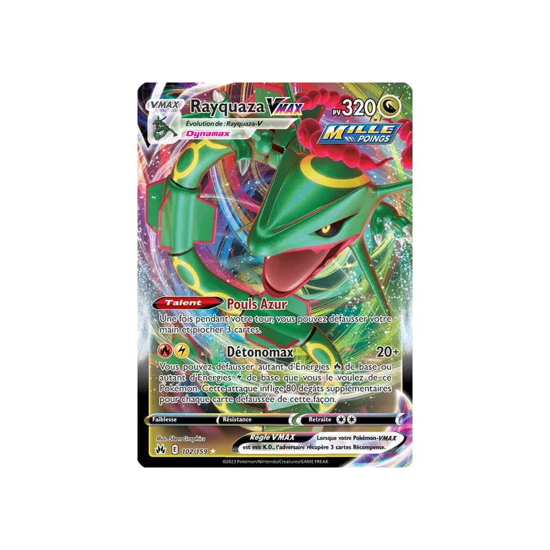 Rayquaza VMAX CRZ - 102/159