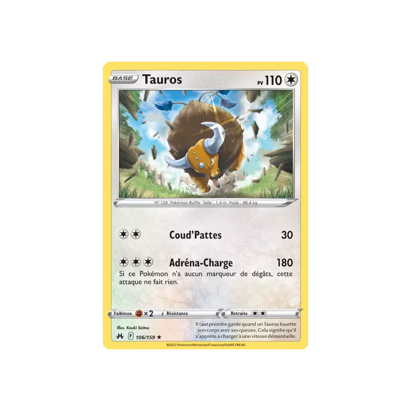 Tauros CRZ - 106/159