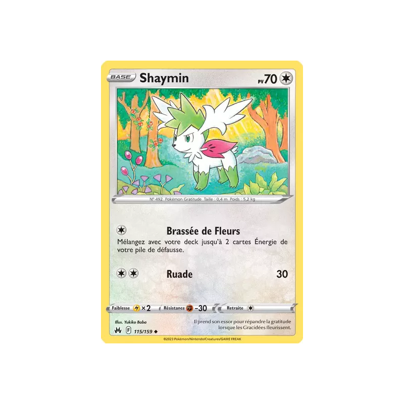Shaymin CRZ - 115/159