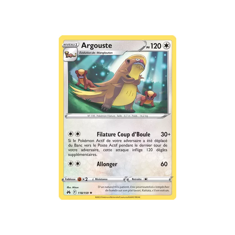 Argouste CRZ - 118/159