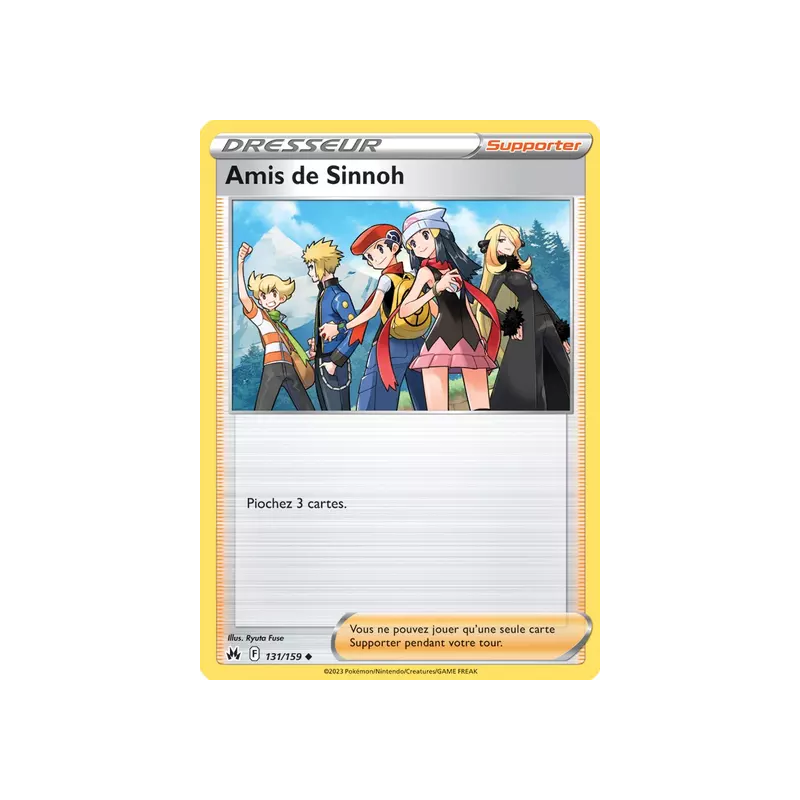 Amis de Sinnoh CRZ - 131/159