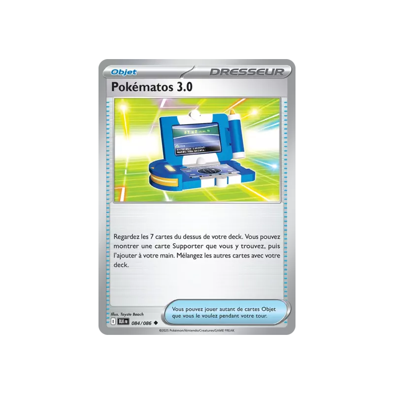 Pokématos 3.0 BLK - 084/086