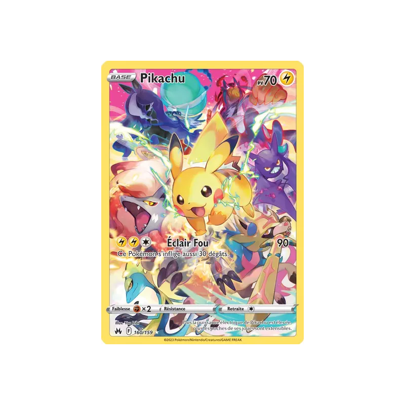 Pikachu CRZ - 160/159
