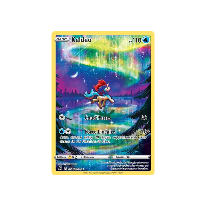 Keldeo CRZ - GG07/GG70