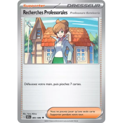 Recherches Professorales BLK - 085/086