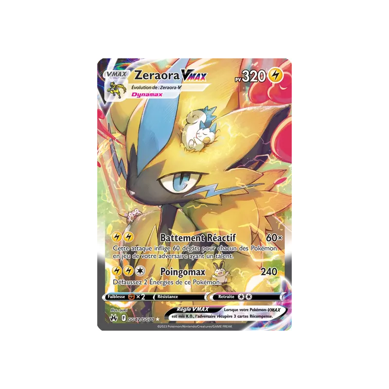Zeraora VMAX CRZ - GG42/GG70