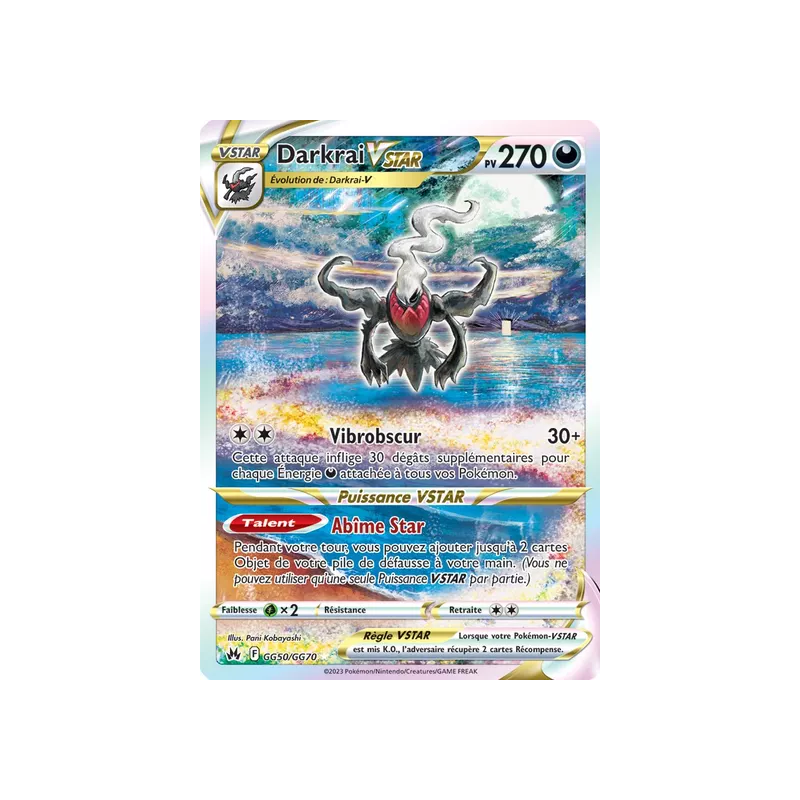 Darkrai VSTAR CRZ - GG50/GG70