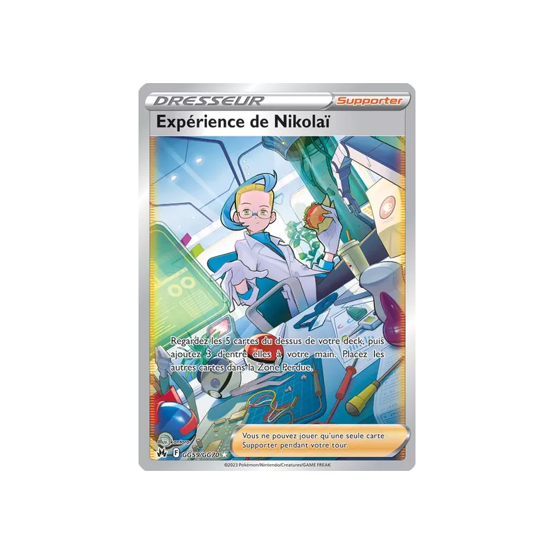 Expérience de Nikolaï CRZ - GG59/GG70