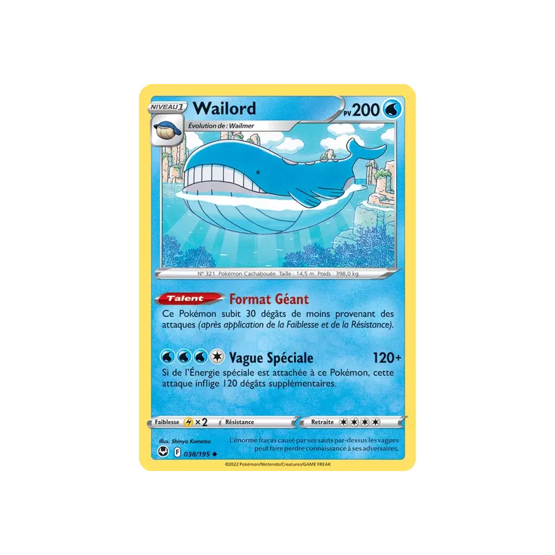 Wailord SIT - 038/195