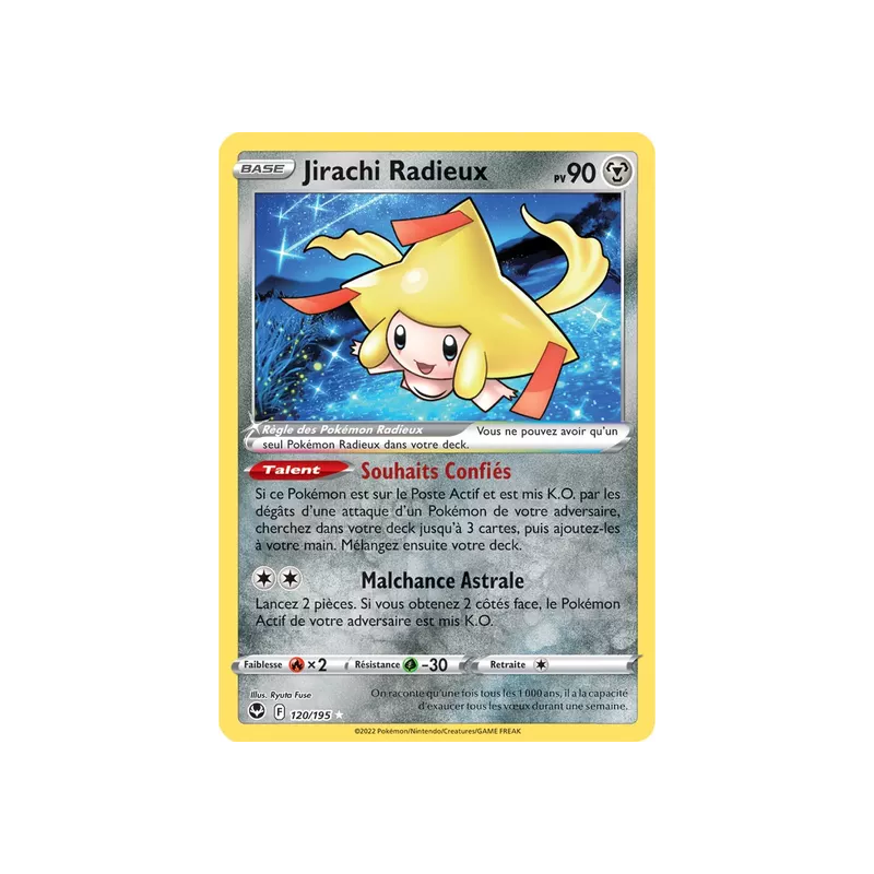 Jirachi Radieux SIT - 120/195