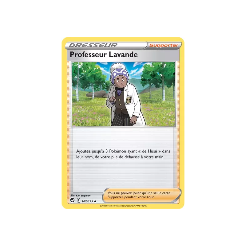 Professeur Lavande SIT - 162/195