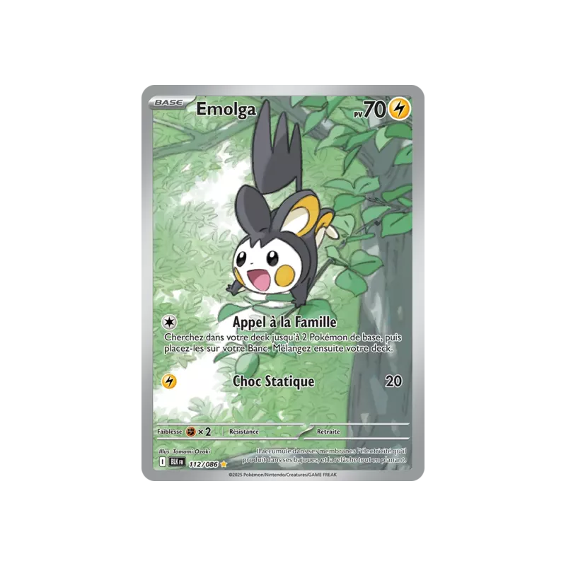 Emolga BLK - 112/086
