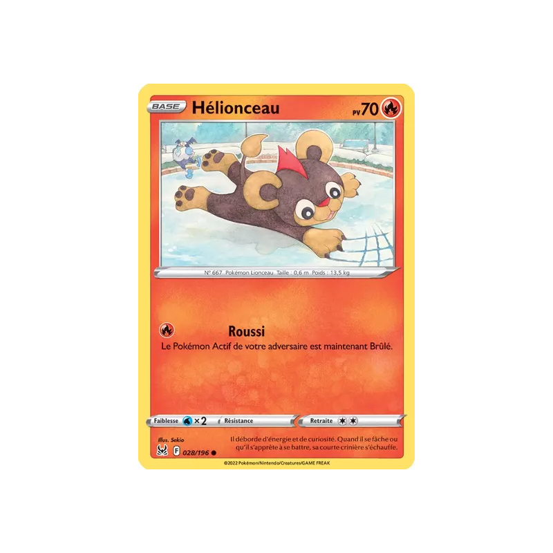 Hélionceau LOR - 028/196