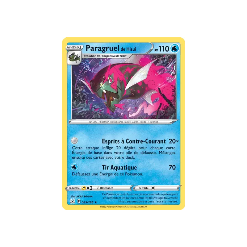 Paragruel de Hisui LOR - 045/196