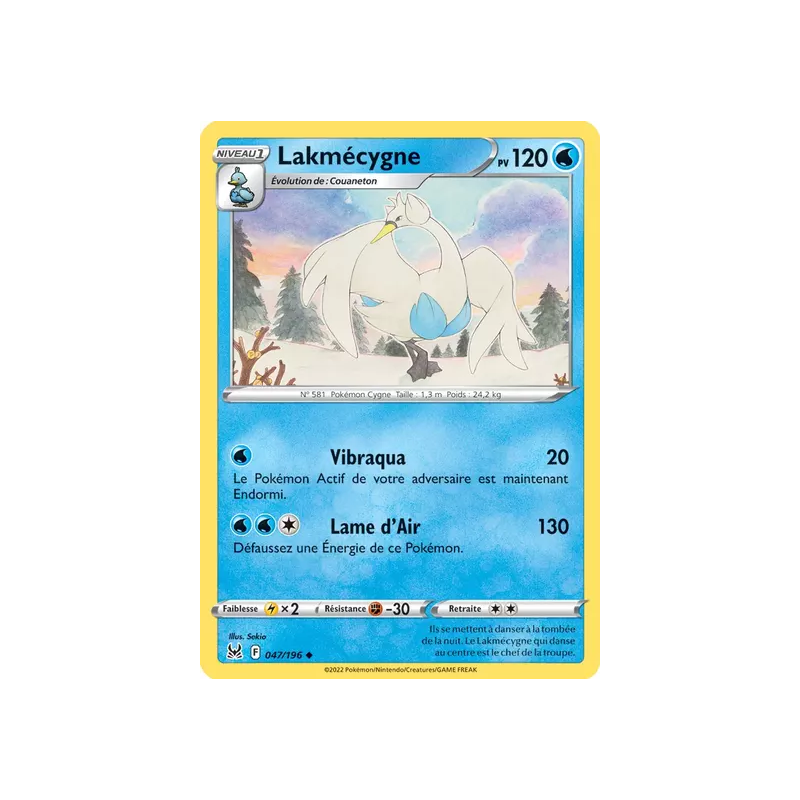 Lakmécygne LOR - 047/196