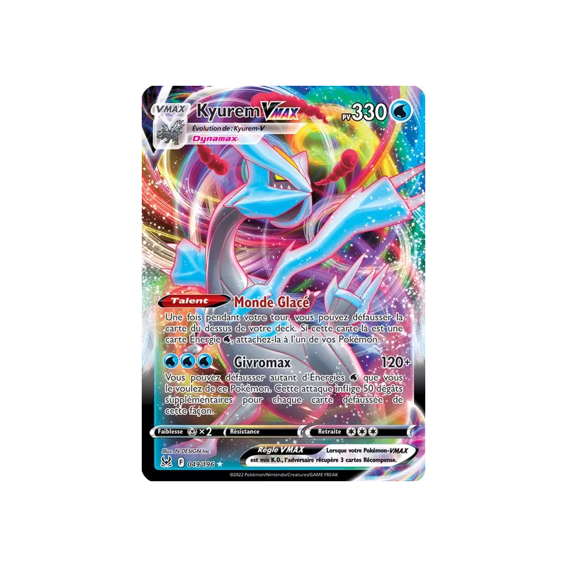 Kyurem VMAX LOR - 049/196