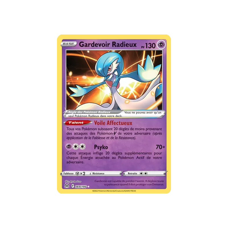 Gardevoir Radieux LOR - 069/196