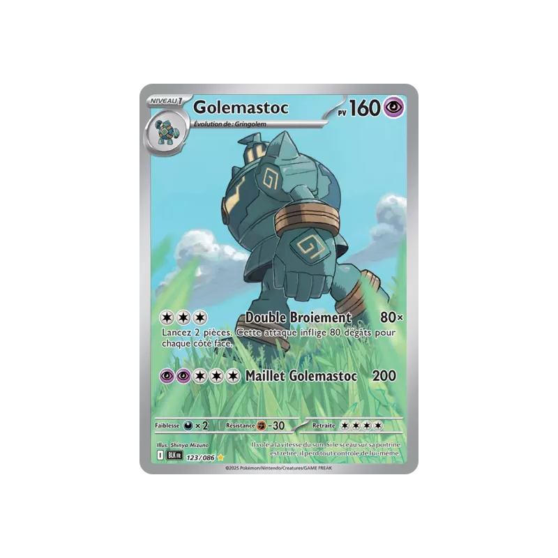 Golemastoc BLK - 123/086