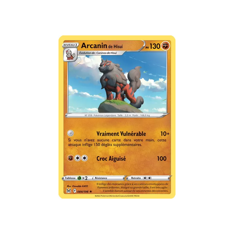 Arcanin de Hisui LOR - 084/196