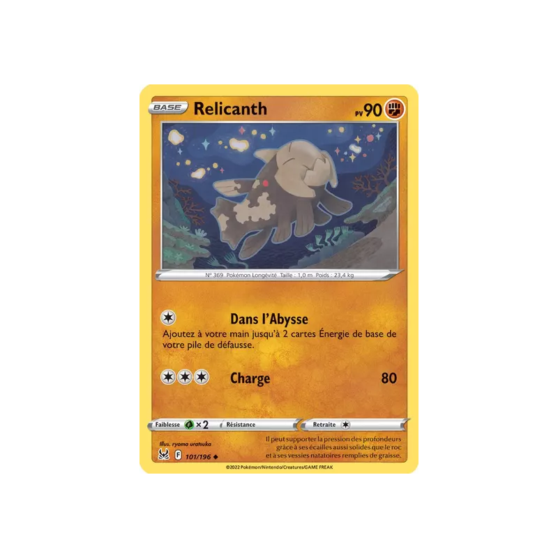 Relicanth LOR - 101/196