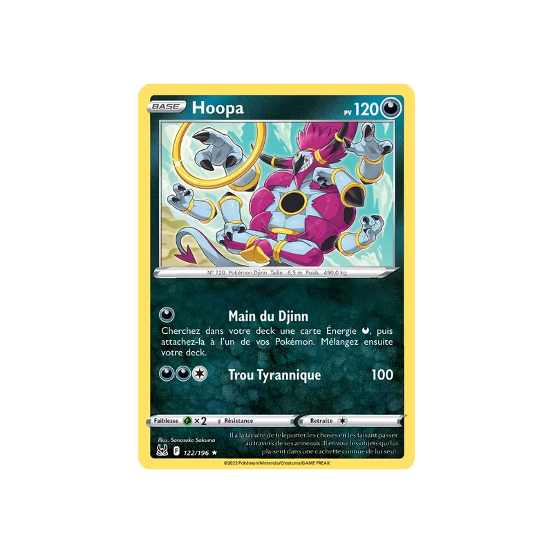 Hoopa LOR - 122/196