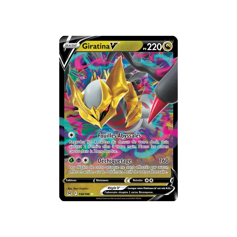 Giratina V LOR - 130/196