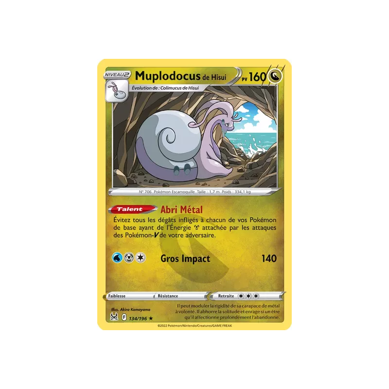 Muplodocus de Hisui LOR - 134/196