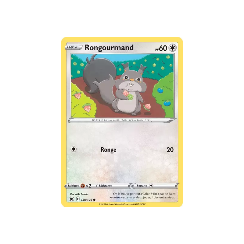 Rongourmand LOR - 150/196