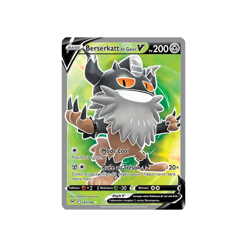 Berserkatt de Galar V LOR - 183/196