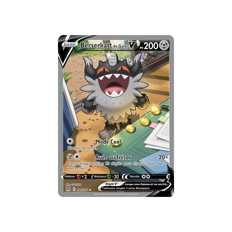Berserkatt de Galar V LOR - 184/196