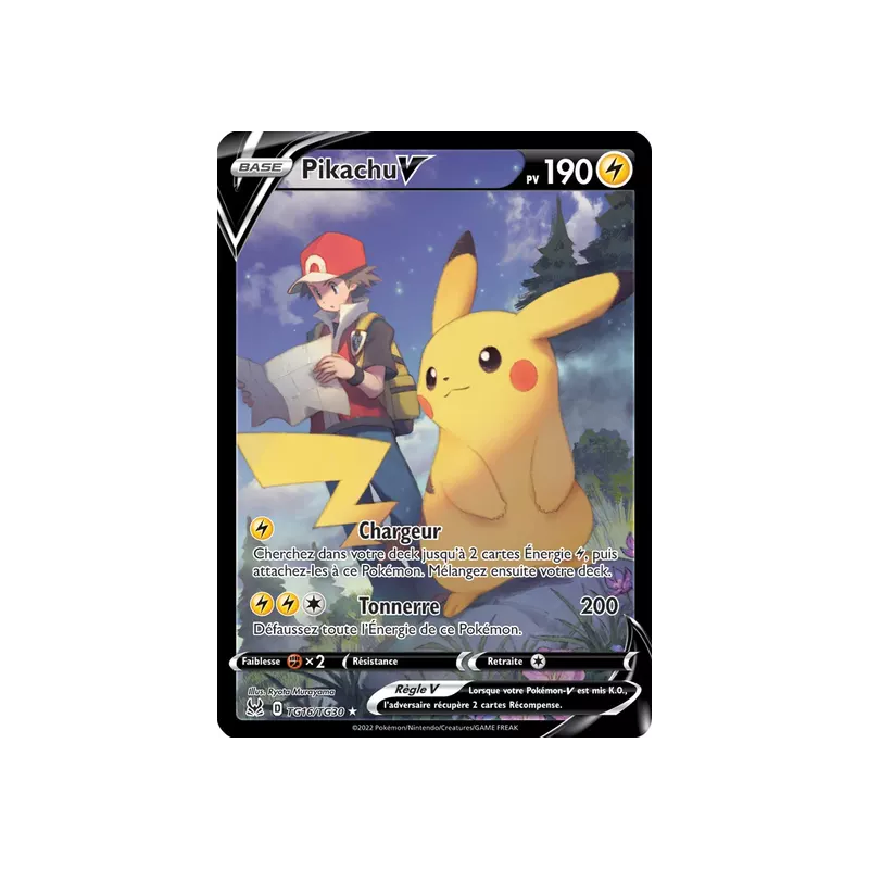 Pikachu V LOR - TG16/TG30