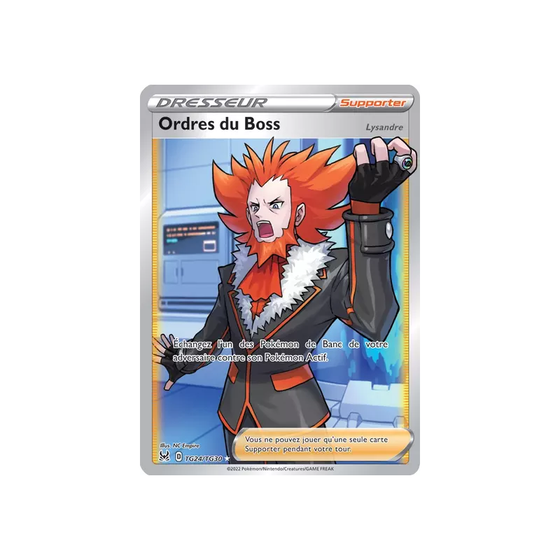Ordres du Boss LOR - TG24/TG30