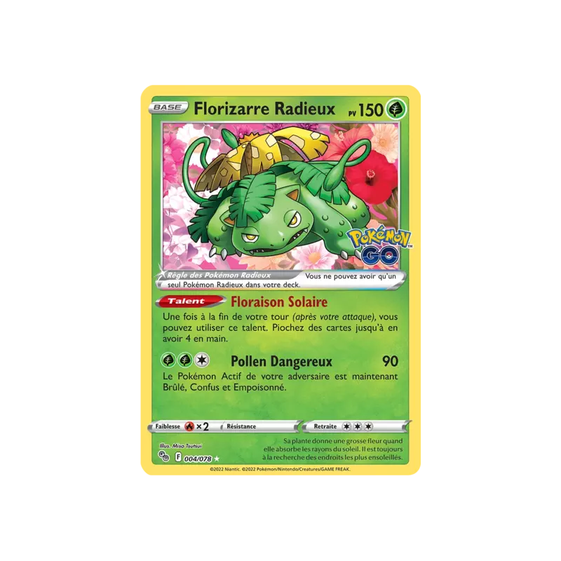 Florizarre Radieux PGO - 004/078