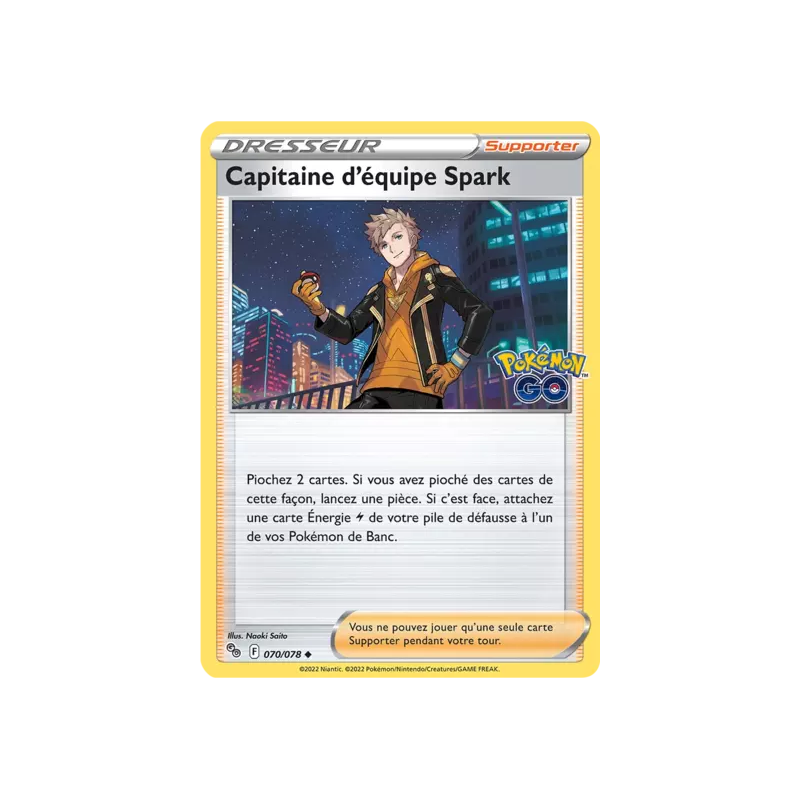Capitaine d'équipe Spark PGO - 070/078