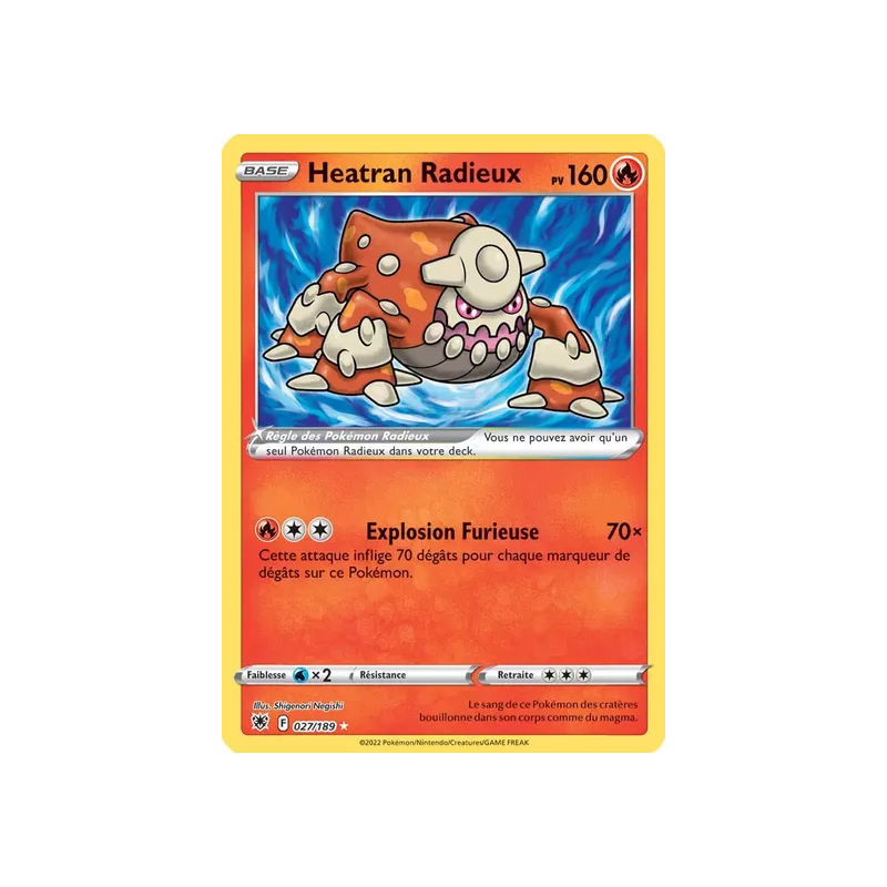 Heatran Radieux ASR - 027/189
