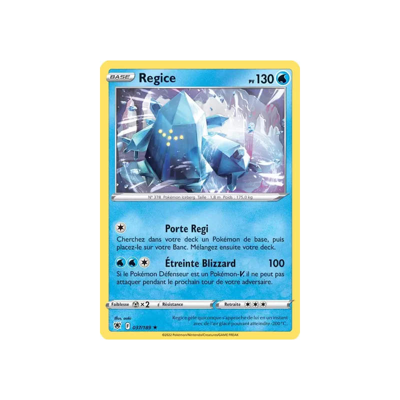 Regice ASR - 037/189