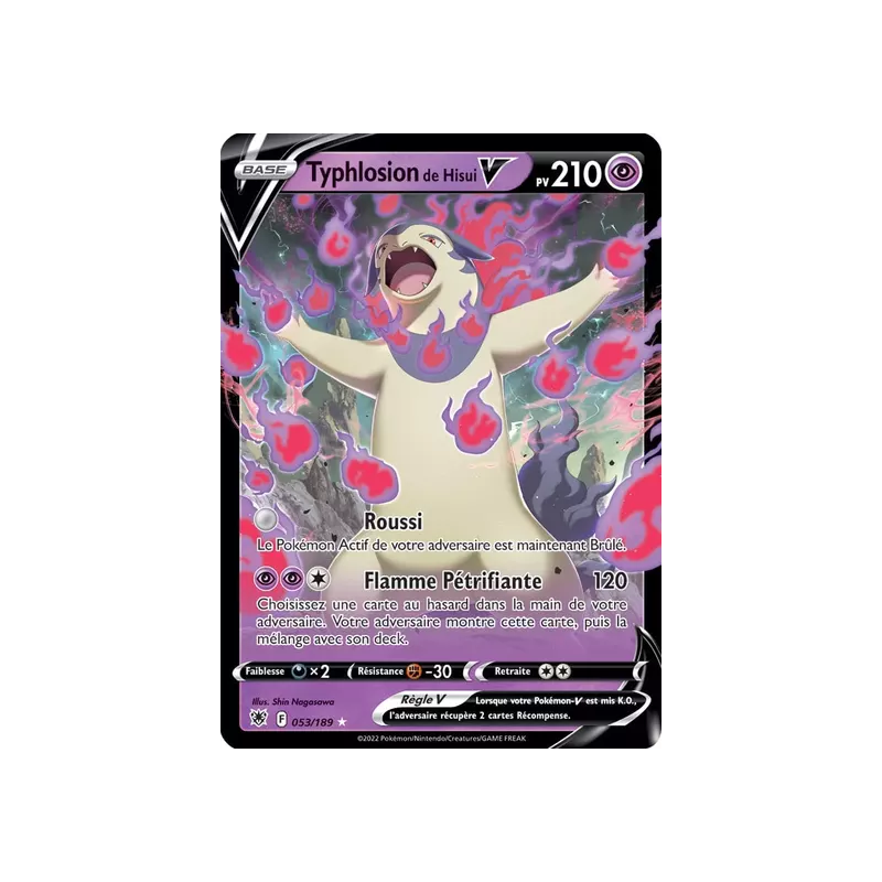 Typhlosion de Hisui V ASR - 053/189