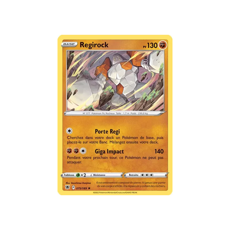 Regirock ASR - 075/189