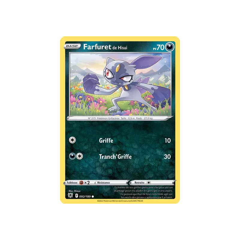Farfuret de Hisui ASR - 092/189