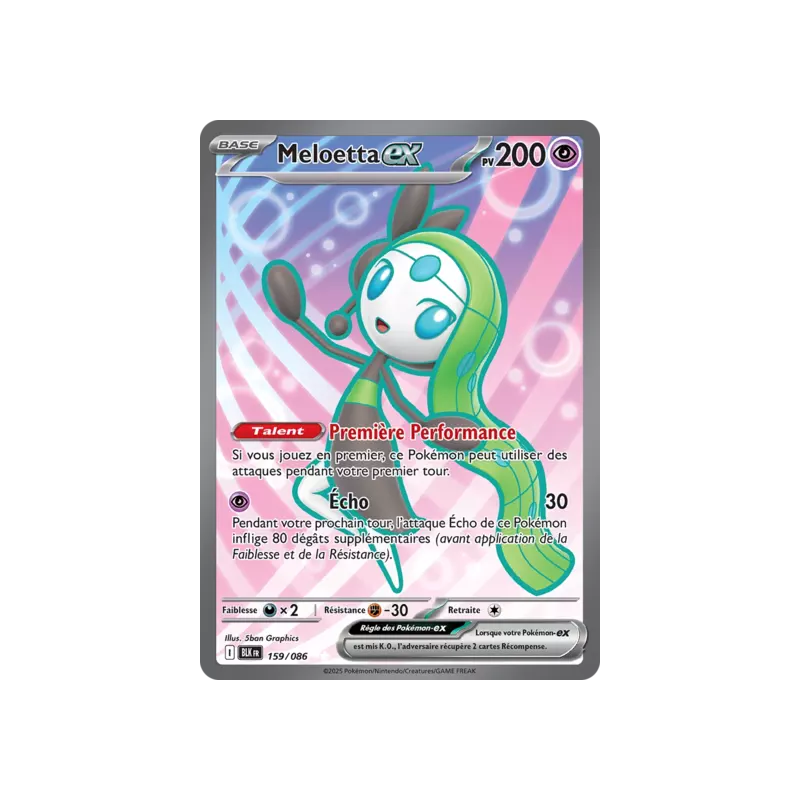 Meloetta BLK - 159/086