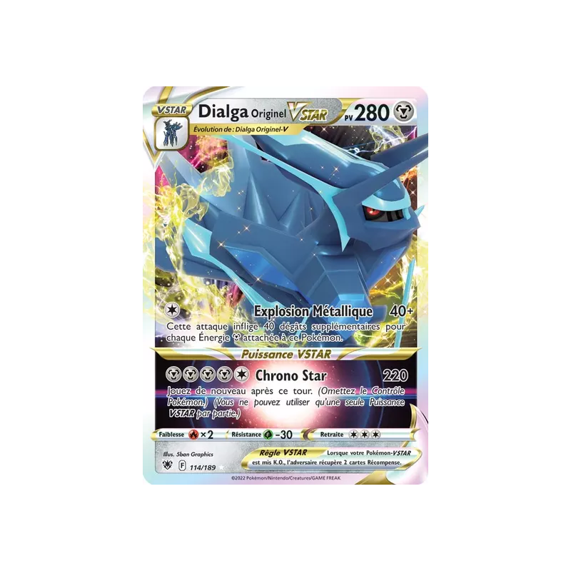 Dialga Originel VSTAR ASR - 114/189
