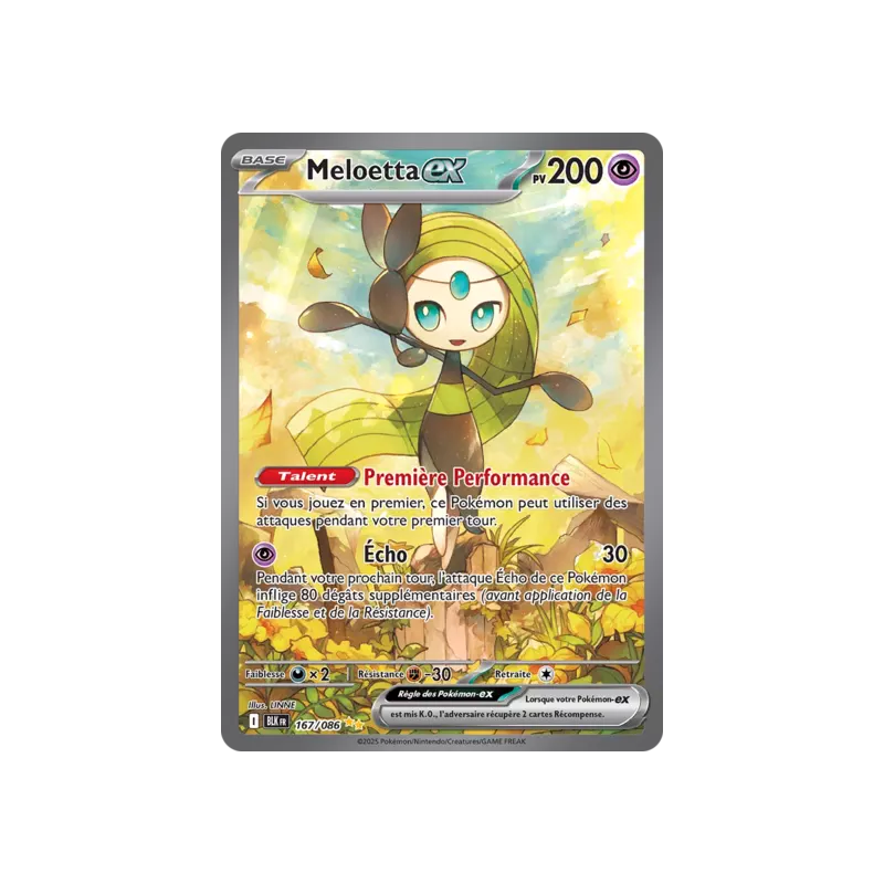Meloetta BLK - 167/086