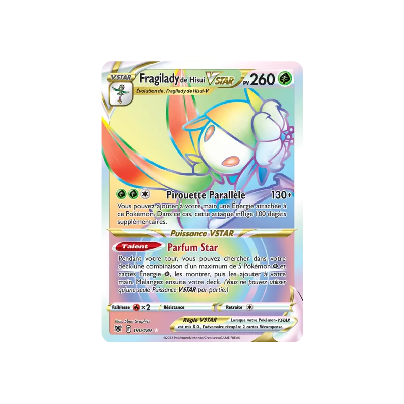 Fragilady de Hisui VSTAR ASR - 190/189