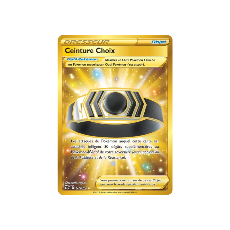 Ceinture Choix ASR - 211/189